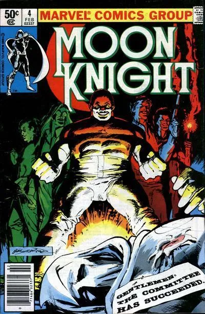 Cover of Moon Knight #4