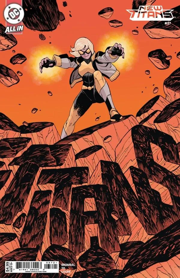 Cover of New Titans #37