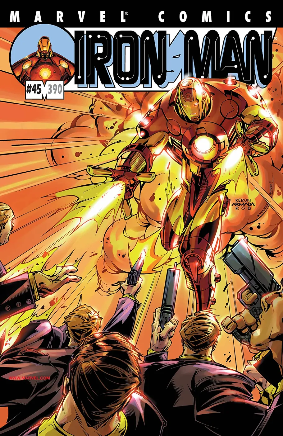 Cover of Iron Man #45 (390)