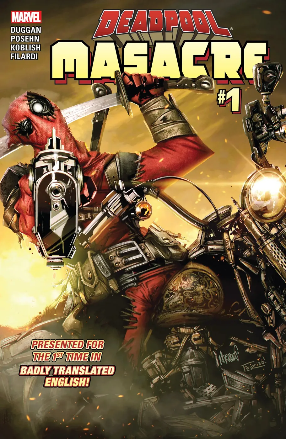 Cover of Deadpool: Masacre #1