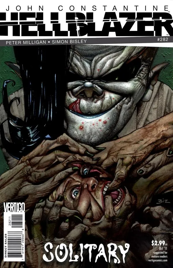 Cover of Hellblazer #282
