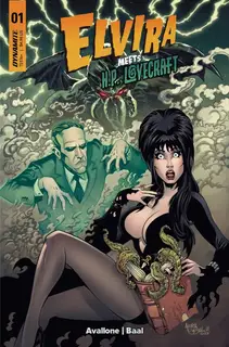 Cover of Elvira Meets H.P. Lovecraft #1