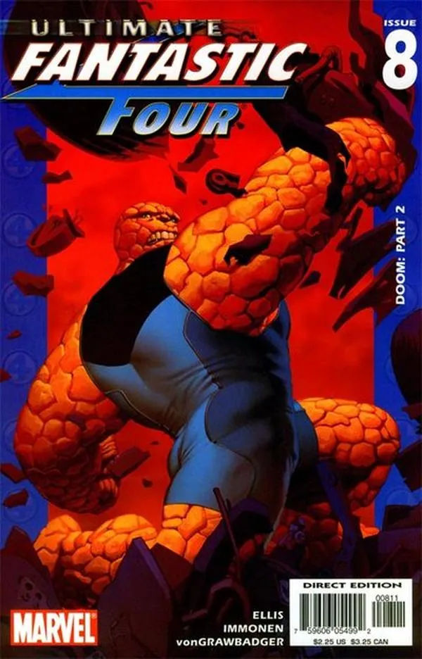Cover of Ultimate Fantastic Four #8