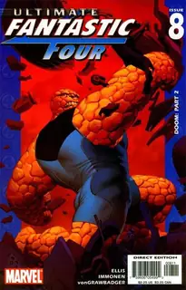 Cover of Ultimate Fantastic Four #8