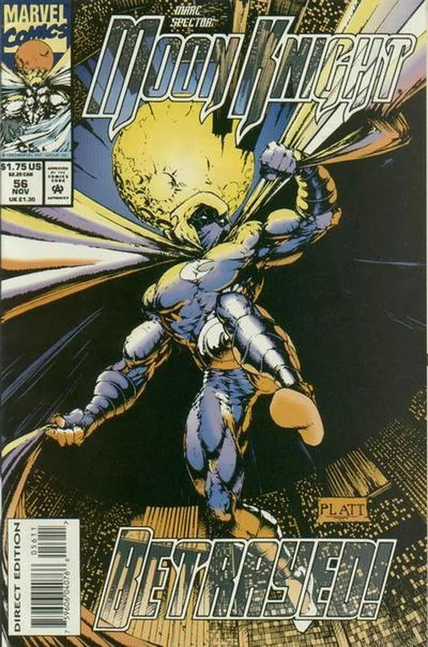 Cover of Marc Spector: Moon Knight #56
