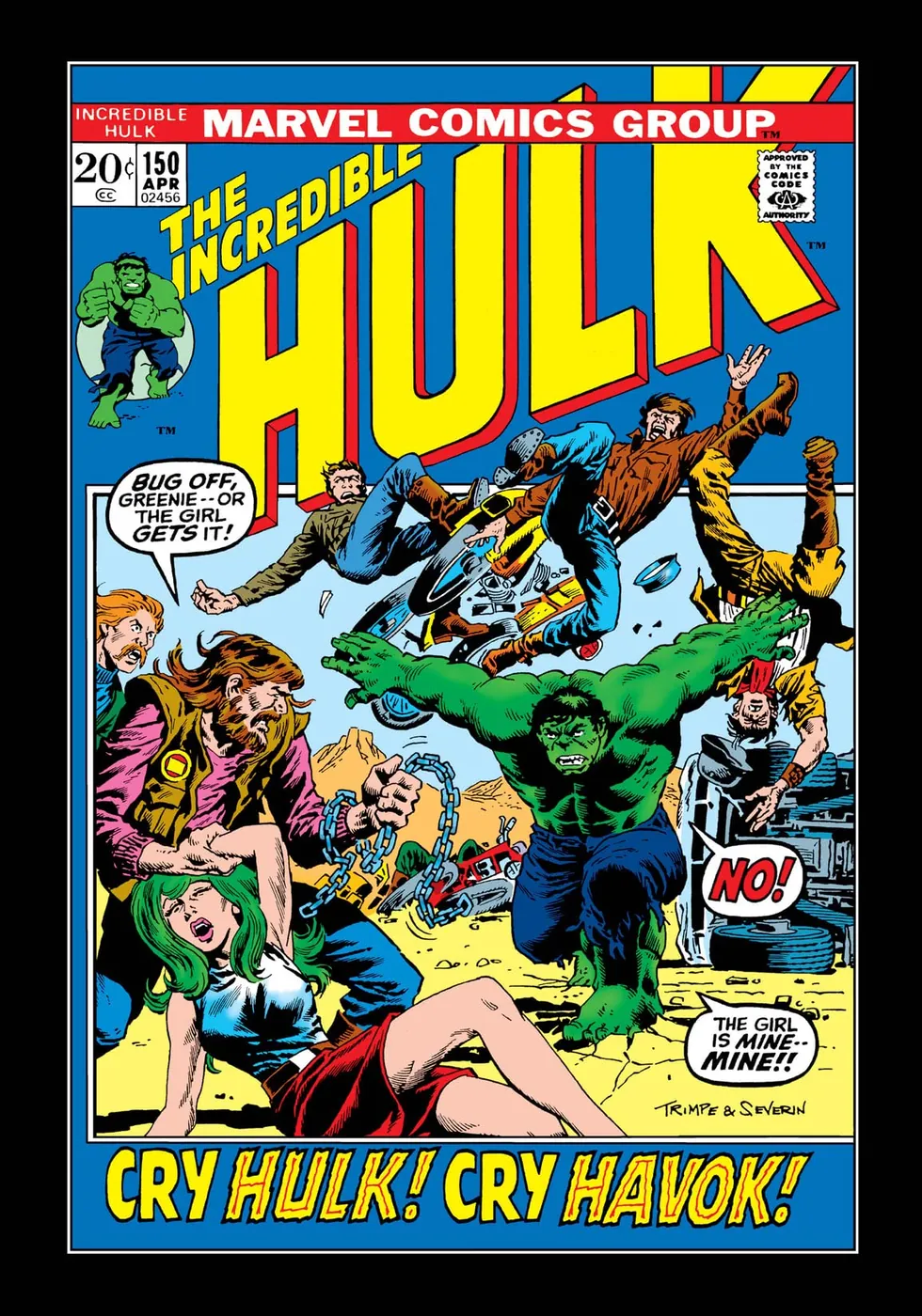 Cover of The Incredible Hulk #150