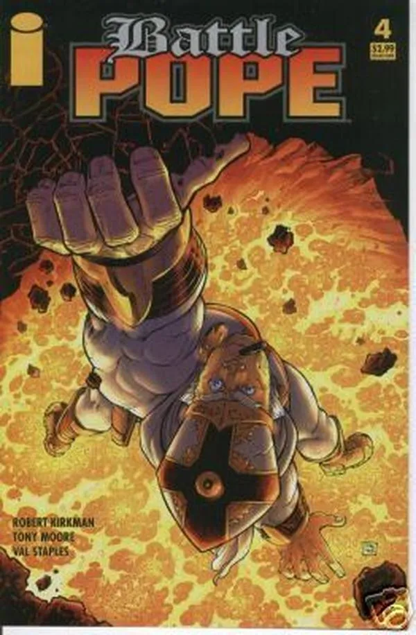 Cover of Battle Pope #4
