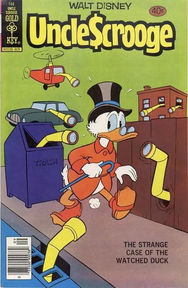 Cover of Walt Disney Uncle Scrooge #168