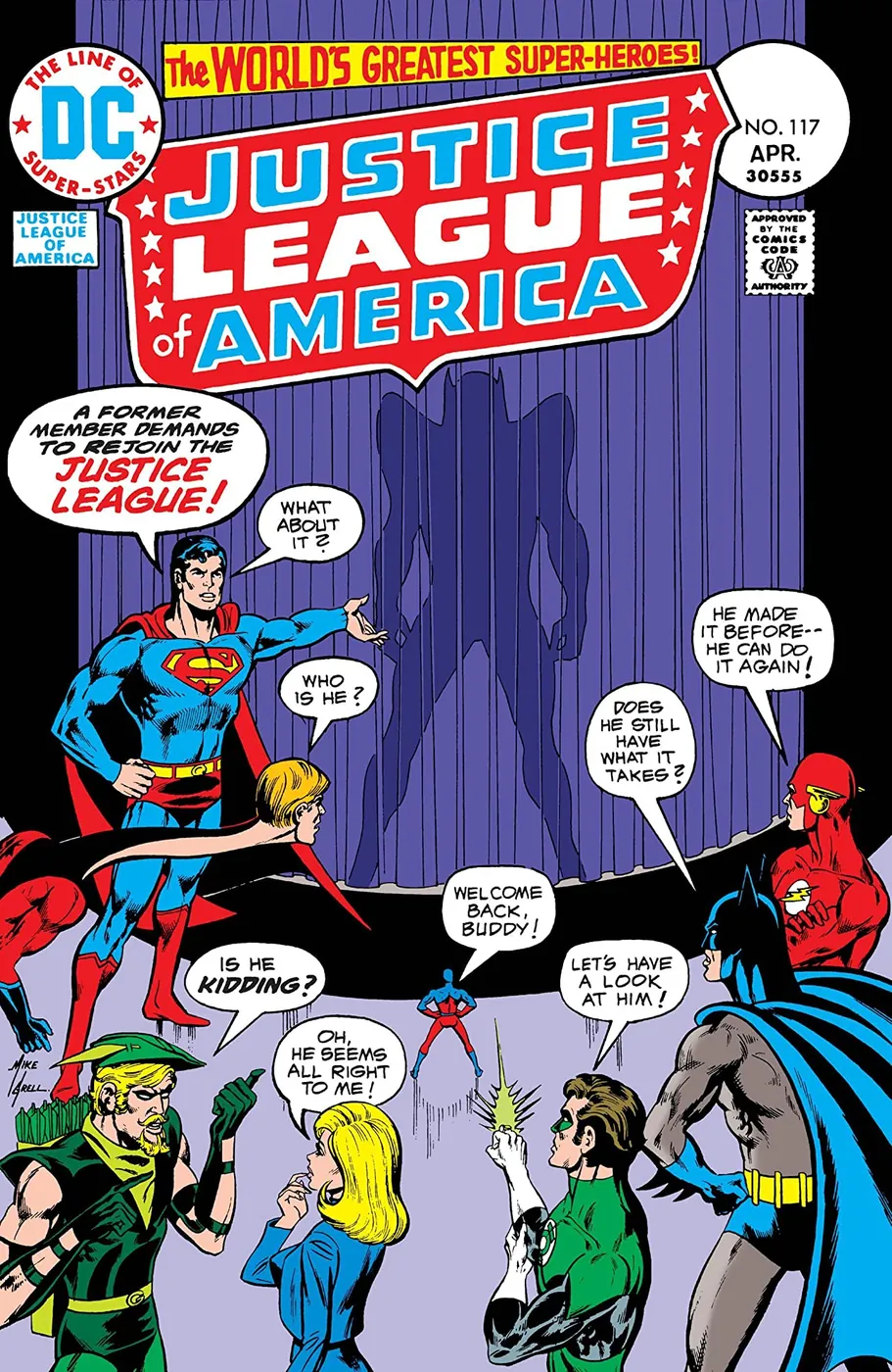 Cover of Justice League of America #117