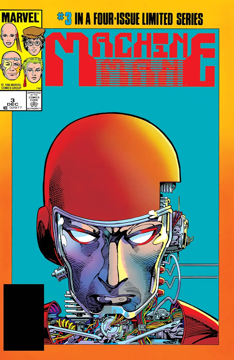 Cover of Machine Man #3