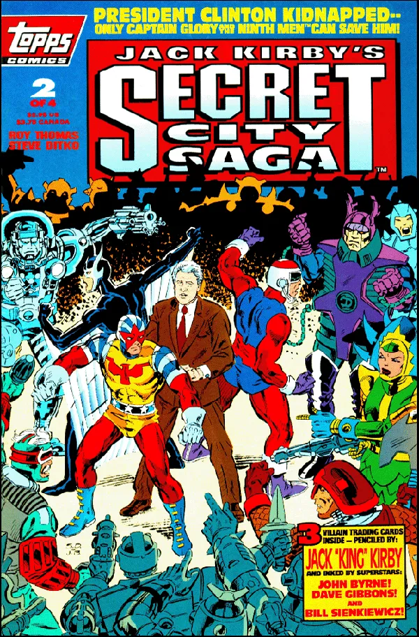 Cover of Jack Kirby's Secret City Saga #2