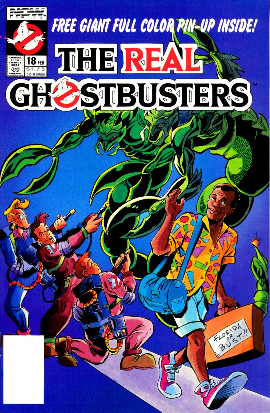 Cover of The Real Ghostbusters #18