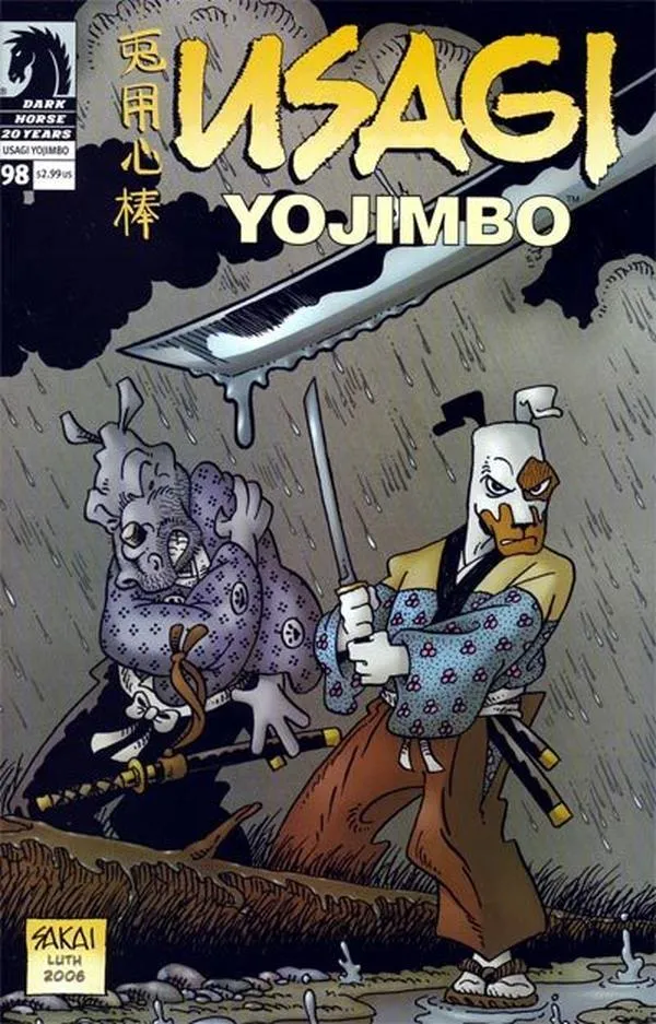 Cover of Usagi Yojimbo #98