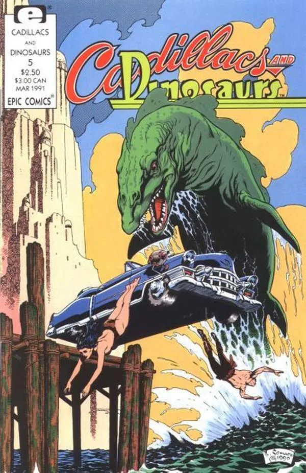 Cover of Cadillacs & Dinosaurs #5