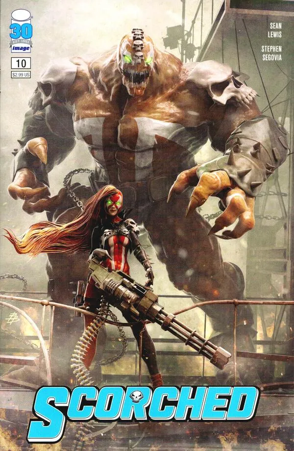 Cover of The Scorched #10