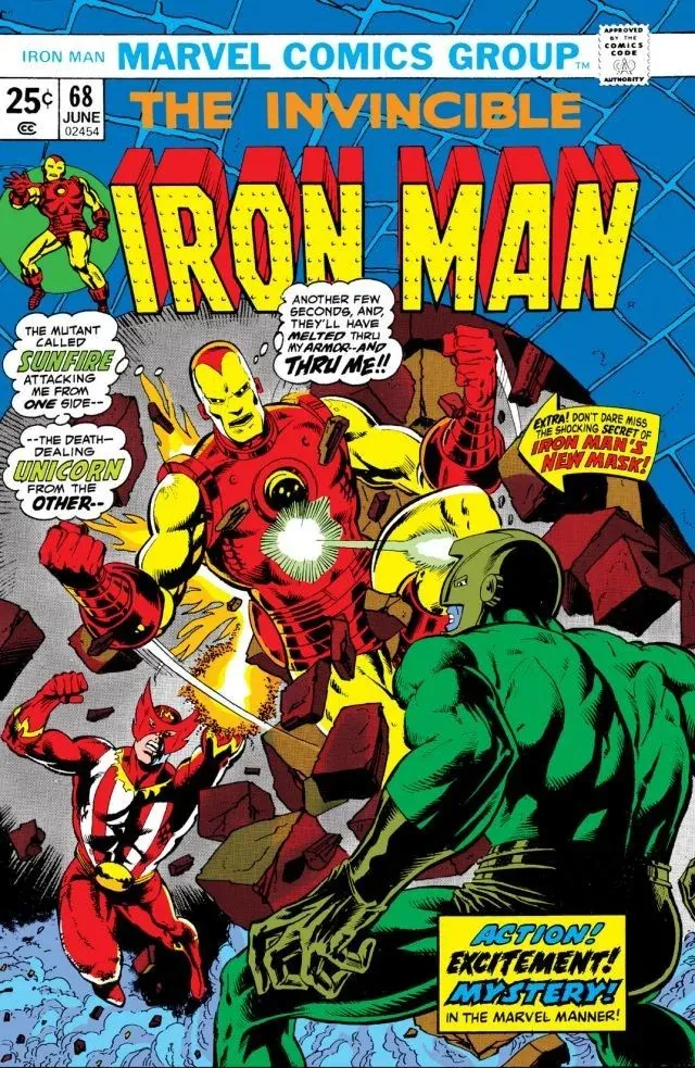 Cover of Iron Man #68