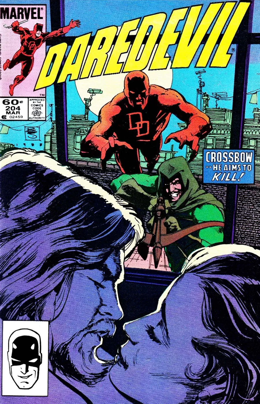 Cover of Daredevil #204