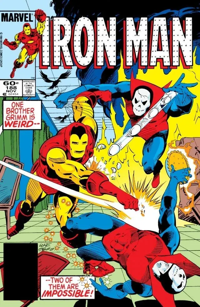 Cover of Iron Man #188