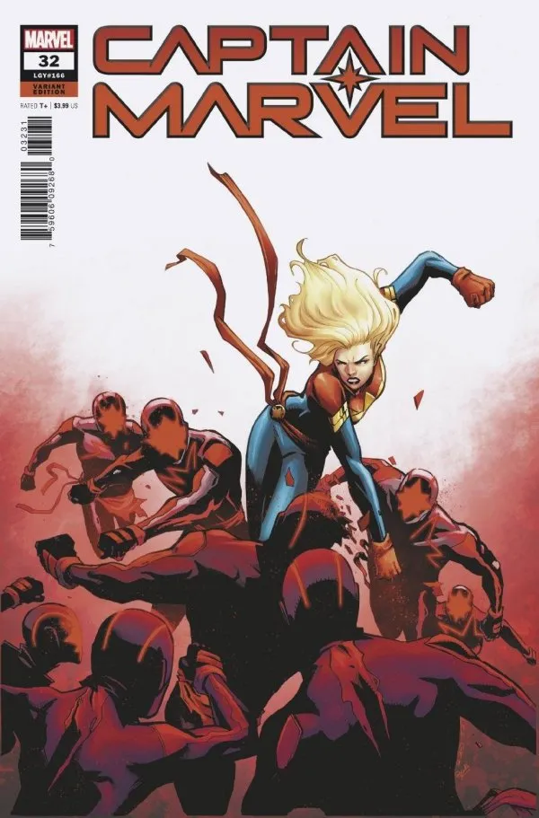 Cover of Captain Marvel #32 (166)