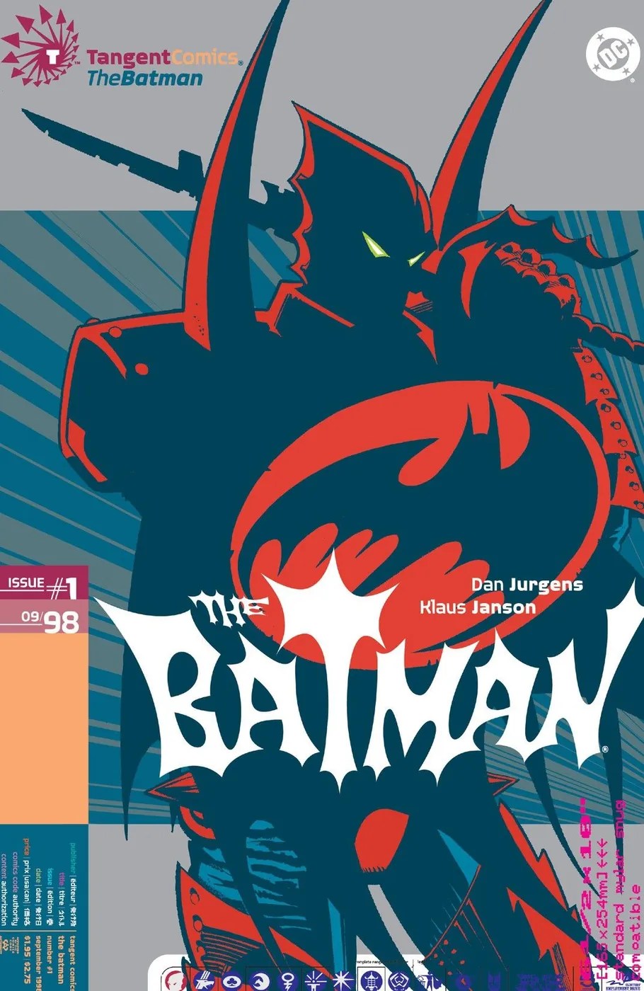 Cover of Tangent Comics / The Batman #1