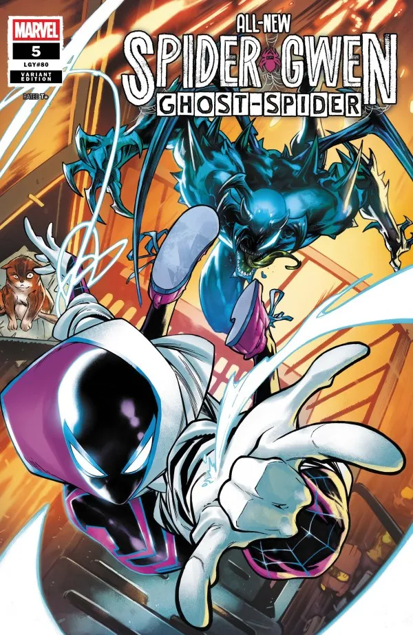 Cover of All-New Spider-Gwen: The Ghost-Spider #5 (80)