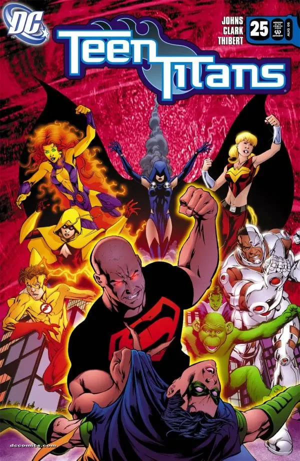 Cover of Teen Titans #25