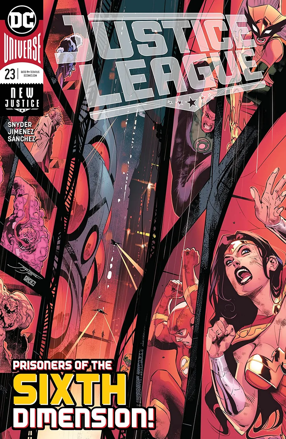 Cover of Justice League #23