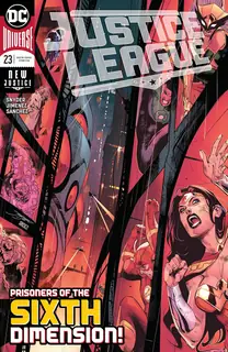 Cover of Justice League #23