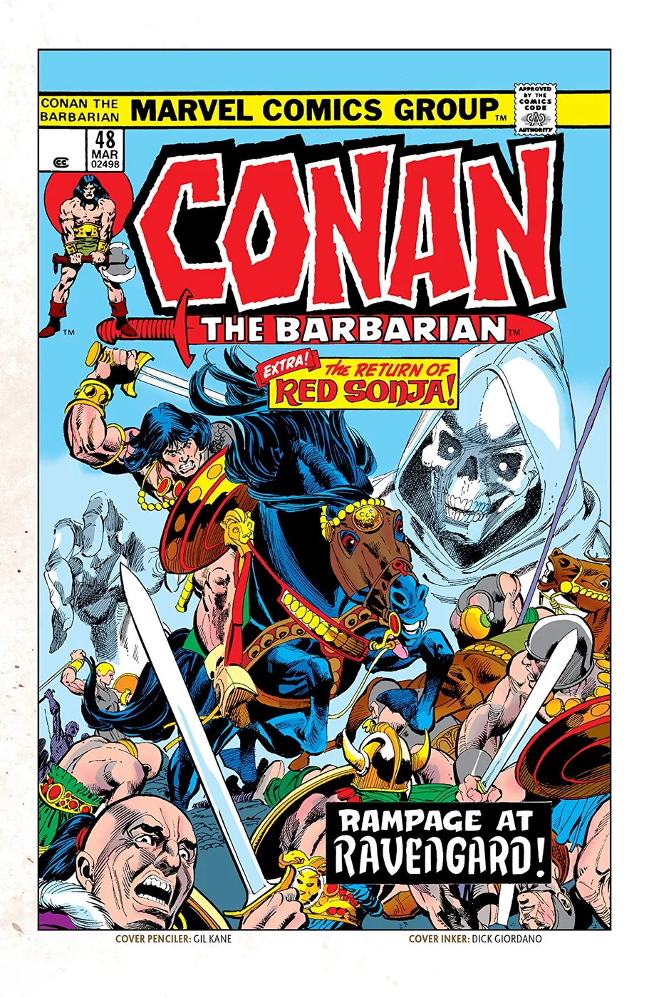 Cover of Conan the Barbarian #48