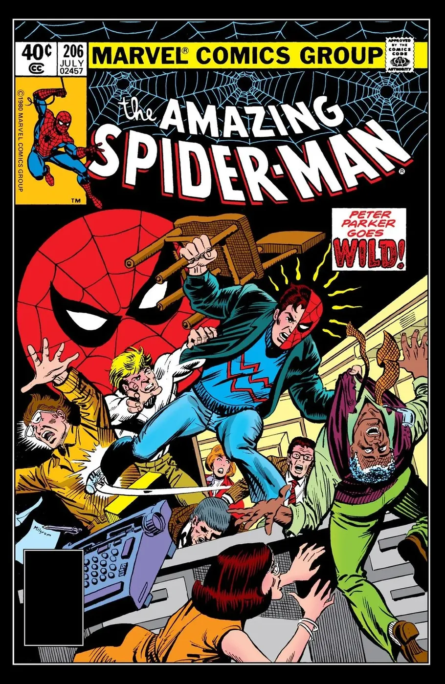 Cover of The Amazing Spider-Man #206