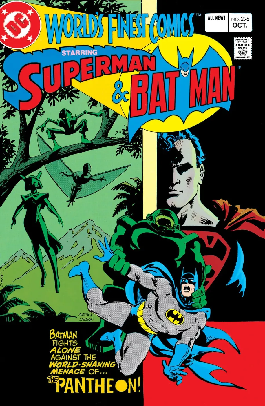 Cover of World's Finest Comics #296