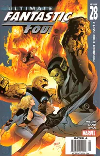 Cover of Ultimate Fantastic Four #28