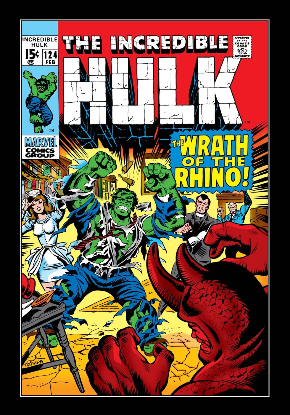 Cover of The Incredible Hulk #124