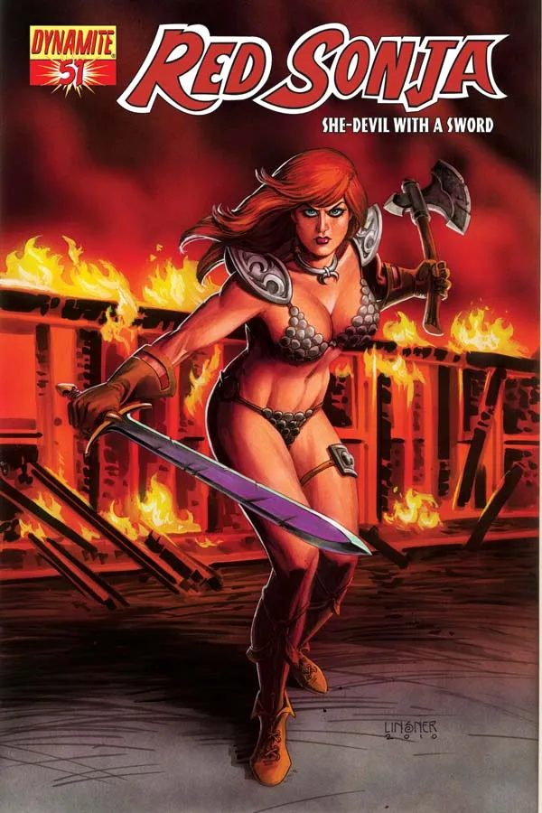 Cover of Red Sonja #51