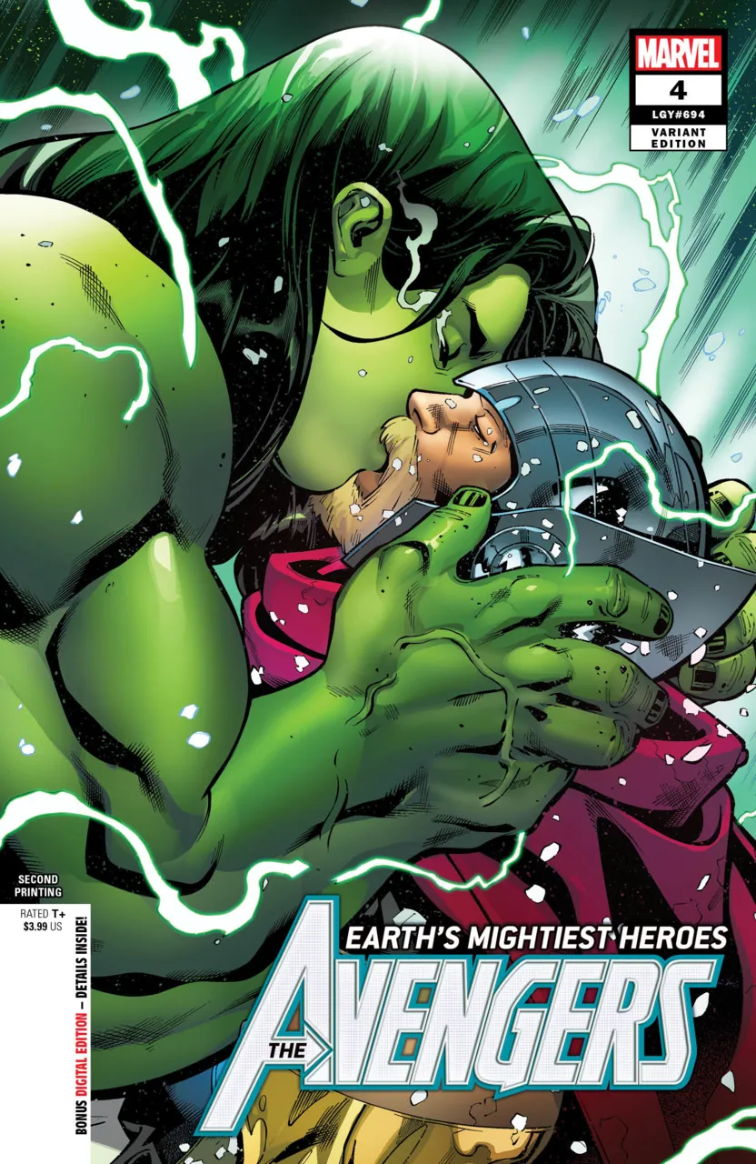 Cover of Avengers #4 (694)