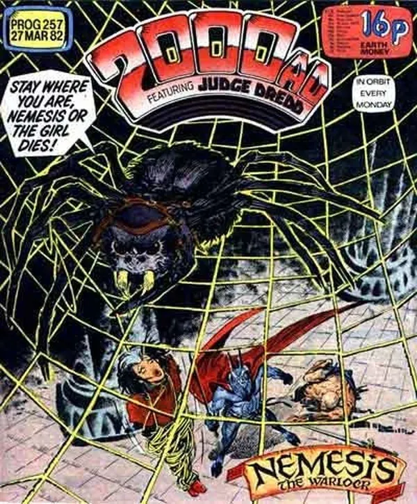 Cover of 2000 AD #257