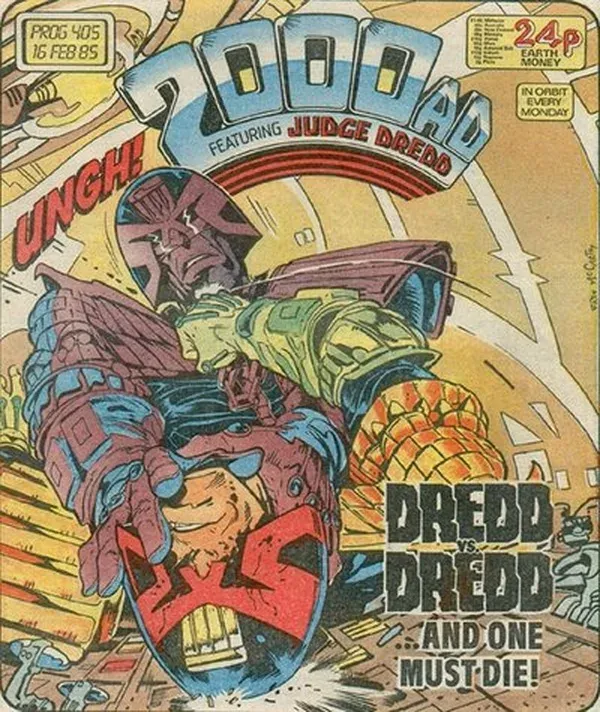 Cover of 2000 AD #405