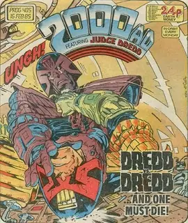 Cover of 2000 AD #405
