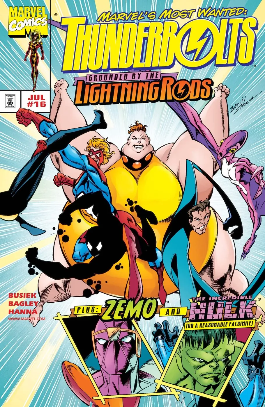 Cover of Thunderbolts #16