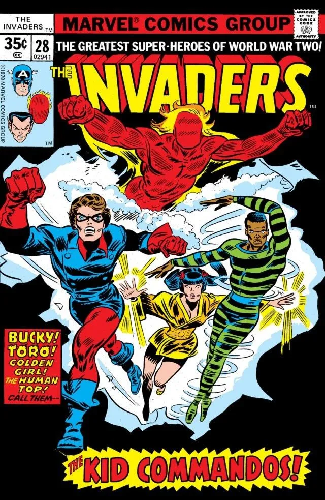 Cover of The Invaders #28