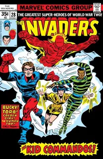 Cover of The Invaders #28