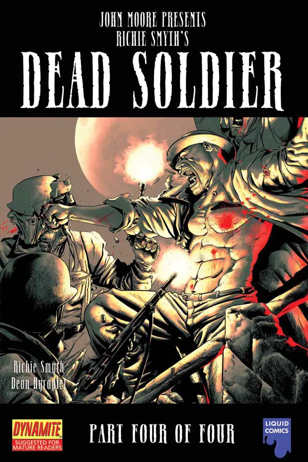 Cover of John Moore Presents: Dead Soldier #4