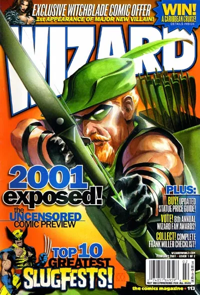 Cover of Wizard: The Comics Magazine #113