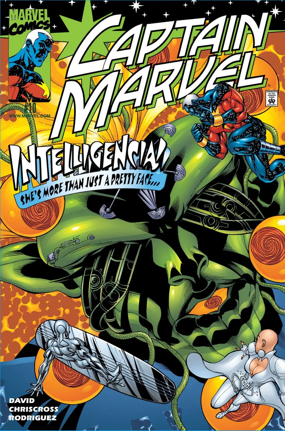 Cover of Captain Marvel #10