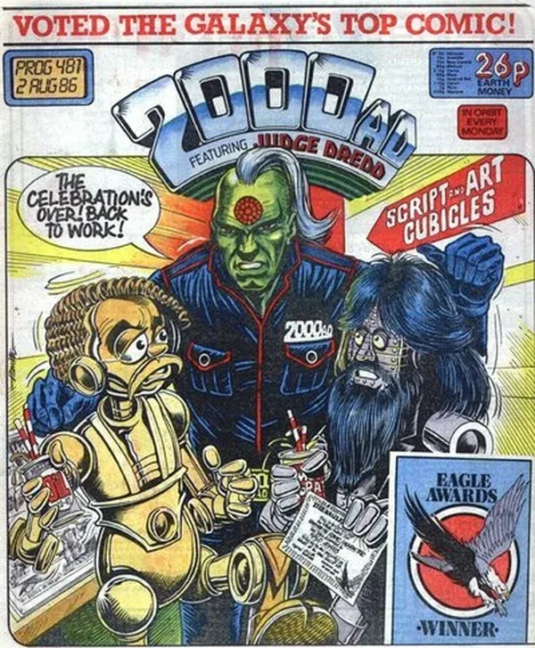 Cover of 2000 AD #481