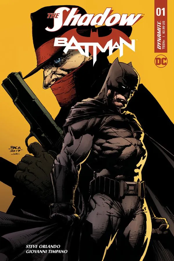 Cover of The Shadow / Batman #1