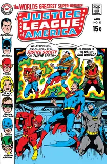 Cover of Justice League of America #82