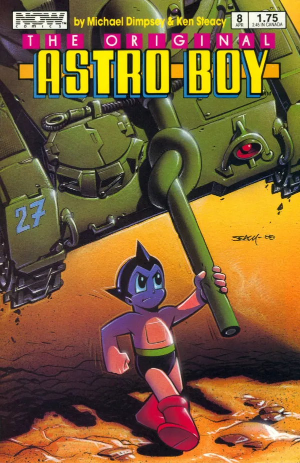 Cover of Original Astro Boy #8