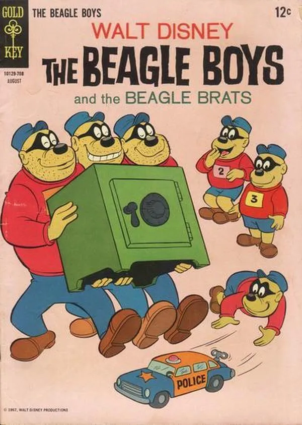 Cover of Walt Disney the Beagle Boys #7