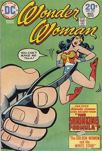 Cover of Wonder Woman #210